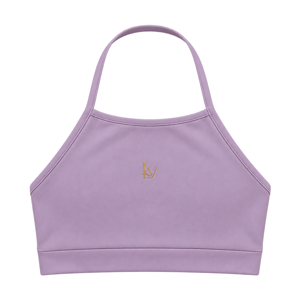Top Halterneck na cor Lilás Aura